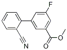 2-氰基-5-氟-[1,1-聯(lián)苯]-3-羧酸甲酯結(jié)構(gòu)式_1352318-48-9結(jié)構(gòu)式