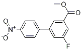 5-氟-4-硝基-[1,1-聯(lián)苯]-3-羧酸甲酯結(jié)構(gòu)式_1352318-67-2結(jié)構(gòu)式