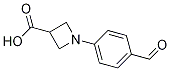 1-(4-甲?；交?氮雜丁烷-3-羧酸結(jié)構(gòu)式_1355248-05-3結(jié)構(gòu)式