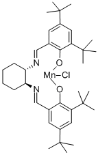(1S,2S)-(+)-〔1,2-Cyclohexanediamino-N,N′-bis(3,5-di-t-butylsalicylidene)〕manganese(Ⅲ) ChlorideStructure,135620-04-1Structure (1S,2S)-(+)-〔1,2-Cyclohexanediamino-N,N′-bis(3,5-di-t-butylsalicylidene)〕manganese(Ⅲ) Chloride Structure,135620-04-1Structure