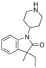 3-乙基-3-甲基-1-(哌啶-4-基)吲哚啉-2-酮結(jié)構(gòu)式_1358667-47-6結(jié)構(gòu)式