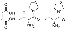 (3N-[(2s,3s)-2-氨基-3-甲基戊?；鵠-1,3-噻唑烷)半富馬酸結(jié)構(gòu)式_136259-20-6結(jié)構(gòu)式