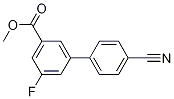4-氰基-5-氟-[1,1-聯(lián)苯]-3-羧酸甲酯結(jié)構(gòu)式_1365271-88-0結(jié)構(gòu)式