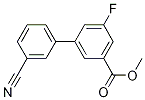 3-氰基-5-氟-[1,1-聯(lián)苯]-3-羧酸甲酯結(jié)構(gòu)式_1365272-83-8結(jié)構(gòu)式