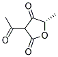 (5s)-(9ci)-3-乙?；?5-甲基-2,4(3H,5h)-呋喃二酮結(jié)構(gòu)式_136599-11-6結(jié)構(gòu)式