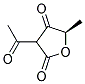 (5r)-(9ci)-3-乙?；?5-甲基-2,4(3H,5h)-呋喃二酮結(jié)構(gòu)式_136599-12-7結(jié)構(gòu)式