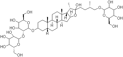 Timosaponin b ii Structure,136656-07-0Structure