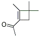 (9ci)-1-(2,3,3-三甲基-1-環(huán)丁烯-1-基)-乙酮結(jié)構(gòu)式_137189-86-7結(jié)構(gòu)式