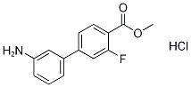 3-氨基-3-氟-[1,1-聯(lián)苯]-4-羧酸甲酯鹽酸鹽結(jié)構(gòu)式_1373232-44-0結(jié)構(gòu)式
