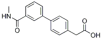 2-(3-(甲基氨基甲酰)-[1,1-聯(lián)苯]-4-基)乙酸結(jié)構(gòu)式_1375069-01-4結(jié)構(gòu)式
