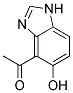(9ci)-1-(5-羥基-1H-苯并咪唑-4-基)-乙酮結構式_137538-55-7結構式