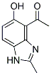 (9ci)-1-(5-羥基-2-甲基-1H-苯并咪唑-4-基)-乙酮結(jié)構(gòu)式_137538-57-9結(jié)構(gòu)式