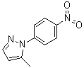 5-甲基-1-(4-硝基苯基)-1H-吡唑結(jié)構(gòu)式_13788-99-3結(jié)構(gòu)式