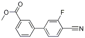 4-氰基-3-氟-[1,1-聯(lián)苯]-3-羧酸甲酯結(jié)構(gòu)式_1381944-52-0結(jié)構(gòu)式
