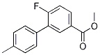 6-氟-4-甲基-[1,1-聯(lián)苯]-3-羧酸甲酯結(jié)構(gòu)式_1381944-67-7結(jié)構(gòu)式