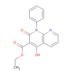 4-羥基-2-氧代-1-苯基-1,2-二氫-1,8-萘啶-3-羧酸乙酯結(jié)構(gòu)式_138305-20-1結(jié)構(gòu)式