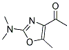 (9ci)-1-[2-(二甲基氨基)-5-甲基-4-噁唑]-乙酮結(jié)構(gòu)式_138613-53-3結(jié)構(gòu)式
