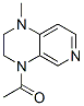 (9CI)-4-乙?；?1,2,3,4-四氫-1-甲基吡啶并[3,4-b]吡嗪結(jié)構(gòu)式_138768-68-0結(jié)構(gòu)式