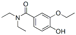 3-乙氧基-N,N-二乙基-4-羥基苯甲酰胺結(jié)構(gòu)式_13898-68-5結(jié)構(gòu)式