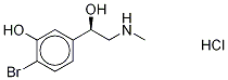 (R)-4-溴苯腎上腺素鹽酸鹽結構式_1391068-15-7結構式