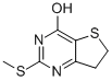 2-(甲基硫代)-6,7-二氫噻吩并[3,2-d]嘧啶-4-醇結(jié)構(gòu)式_139297-07-7結(jié)構(gòu)式
