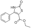2,3-二氫-2-氧代-4-苯基噻唑-5-羧酸乙酯結(jié)構(gòu)式_13950-67-9結(jié)構(gòu)式