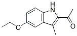 (9ci)-1-(5-乙氧基-3-甲基-1H-吲哚-2-基)-乙酮結(jié)構(gòu)式_140139-83-9結(jié)構(gòu)式