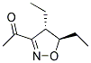 反式-(9ci)-1-(4,5-二乙基-4,5-二氫-3-異噁唑基)-乙酮結構式_140210-49-7結構式