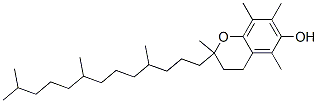 3,4-Dihydro-2,5,7,8-tetramethyl-2-(4,8,12-trimethyltridecyl)-2h-1-benzopyran-6-olStructure,1406-18-4Structure 3,4-Dihydro-2,5,7,8-tetramethyl-2-(4,8,12-trimethyltridecyl)-2h-1-benzopyran-6-ol Structure,1406-18-4Structure