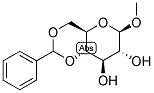 4,6-o-亞芐基-beta-d-吡喃葡萄糖苷甲酯結構式_14155-23-8結構式