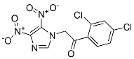  1-(2,4-二氯苯基)-2-(4,5-二硝基-1H-咪唑-1-基)-乙酮結(jié)構(gòu)式_143073-62-5結(jié)構(gòu)式