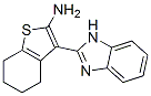 3-(1H-苯并咪唑-2-基)-4,5,6,7-四氫苯并[b]噻吩-2-胺結(jié)構(gòu)式_143361-89-1結(jié)構(gòu)式