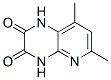 (9CI)-1,4-二氫-6,8-二甲基吡啶并[2,3-b]吡嗪-2,3-二酮結(jié)構(gòu)式_144435-05-2結(jié)構(gòu)式