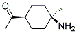 反式-(9ci)-1-(4-氨基-4-甲基環(huán)己基)-乙酮結(jié)構(gòu)式_144647-22-3結(jié)構(gòu)式