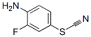 2-氟-4-硫代氰?；桨方Y(jié)構(gòu)式_14512-85-7結(jié)構(gòu)式