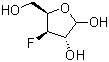 3-氟-3-脫氧-d-呋喃木糖結(jié)構(gòu)式_14537-01-0結(jié)構(gòu)式