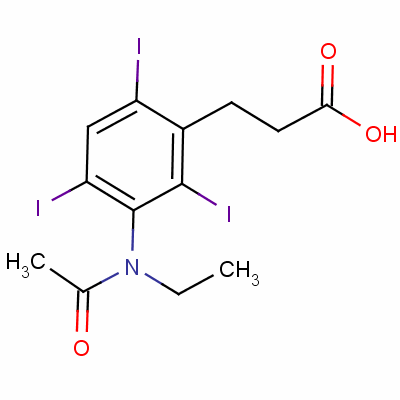 Ioprocemic acidStructure,1456-52-6Structure Ioprocemic acid Structure,1456-52-6Structure