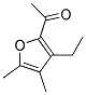 (9ci)-1-(3-乙基-4,5-二甲基-2-呋喃)-乙酮結(jié)構(gòu)式_145663-32-7結(jié)構(gòu)式