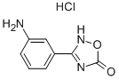 3-(3-氨基苯基)-1,2,4-噁二唑-5(2H)-酮鹽酸鹽結(jié)構(gòu)式_145878-51-9結(jié)構(gòu)式