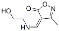 (z)-(9ci)-4-[[(2-羥基乙基)氨基]亞甲基]-3-甲基-,5(4H)-異噁唑酮結構式_146033-94-5結構式