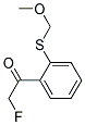(9ci)-2-氟-1-[2-[(甲氧基甲基)硫代]苯基]-乙酮結(jié)構(gòu)式_146335-11-7結(jié)構(gòu)式