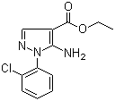 5-氨基-1-(2-氯-苯基)-1H-吡唑-4-羧酸乙酯結(jié)構(gòu)式_14678-86-5結(jié)構(gòu)式