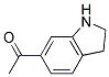 (9ci)-1-(2,3-二氫-1H-吲哚-6-基)-乙酮結(jié)構(gòu)式_147265-76-7結(jié)構(gòu)式