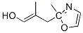 2-甲基-3-(2-甲基(1,3-噁唑))-丙醇結(jié)構(gòu)式_147438-69-5結(jié)構(gòu)式
