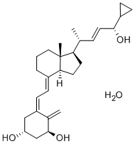 Calcipotriol monohydrateStructure,147657-22-5Structure Calcipotriol monohydrate Structure,147657-22-5Structure