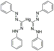 汞(Z)-苯基偶氮-(苯基亞肼基)甲硫醇結(jié)構(gòu)式_14783-59-6結(jié)構(gòu)式