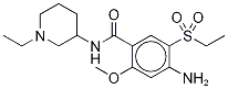 4-氨基-N-(1-乙基-3-哌啶基)-5-(乙基磺?；?-2-甲氧基苯甲酰胺結(jié)構(gòu)式_148516-68-1結(jié)構(gòu)式