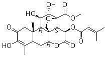 BrusatolStructure,14907-98-3Structure Brusatol Structure,14907-98-3Structure