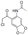 (9ci)-n-[6-(氯乙?；?-1,3-苯并二氧雜環(huán)戊烯l-5-基]-乙酰胺結(jié)構(gòu)式_149809-25-6結(jié)構(gòu)式