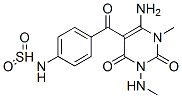 6-氨基-5-(4-磺酰胺苯甲?；?-N-(甲基氨基)-1-甲基尿嘧啶結(jié)構(gòu)式_149981-39-5結(jié)構(gòu)式